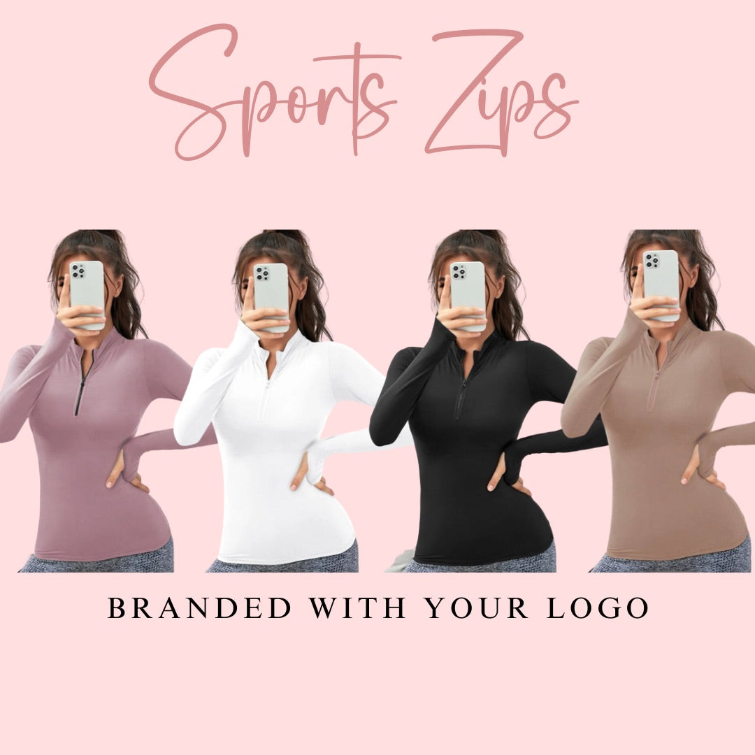Fitted Sports Zip
