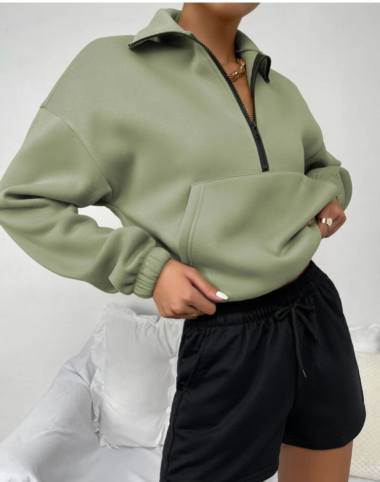 Half Zip Sweater
