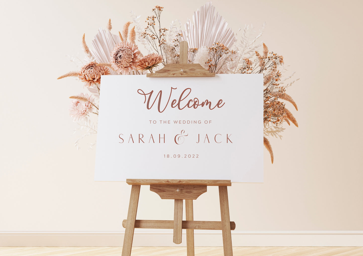 A4 Acrylic Business/Event Sign