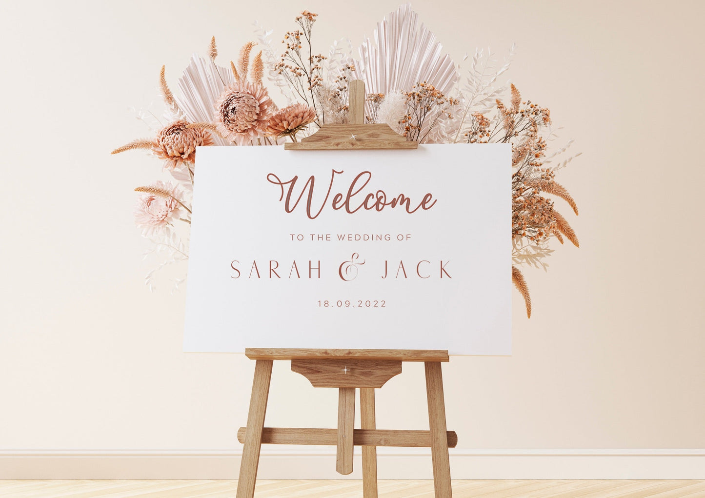 A3 Acrylic Business/Event Sign