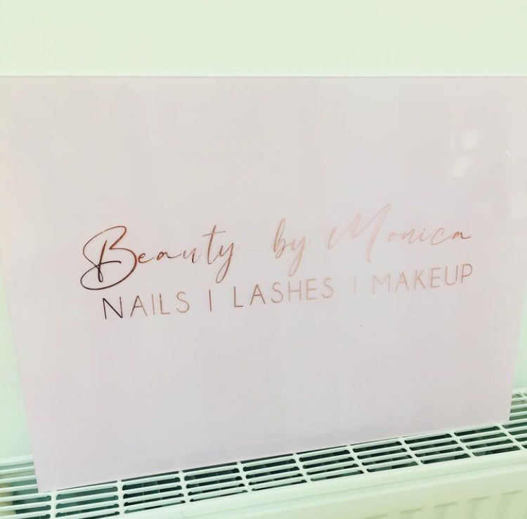 A1 Acrylic Business/Event Sign