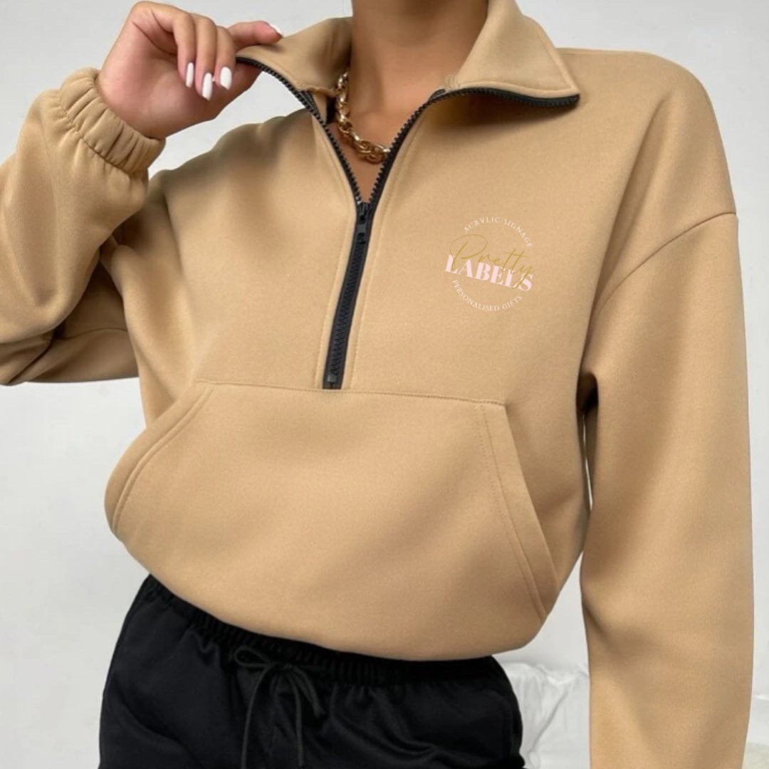 Half Zip Sweater