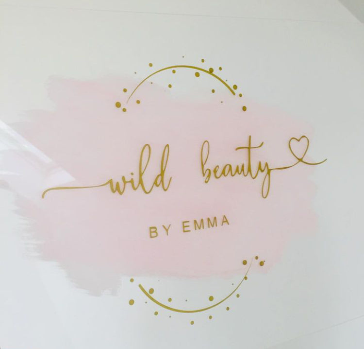 A2 Acrylic Business/Event Sign